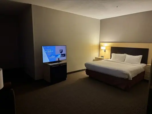 Comfortable suite with separate living area